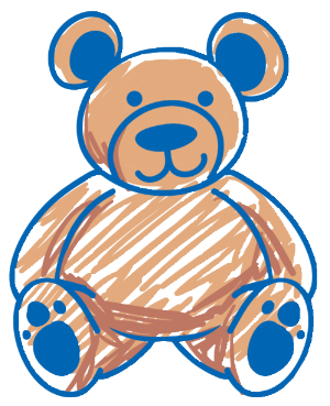 Animated bear illustration